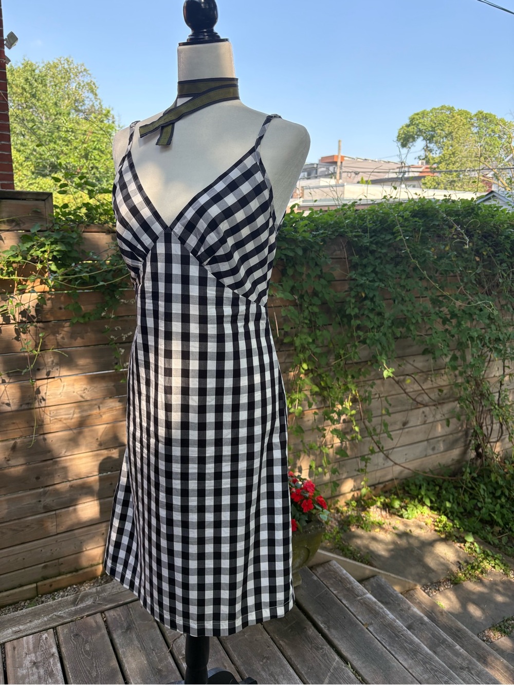 Comrags | Gingham Slip Dress